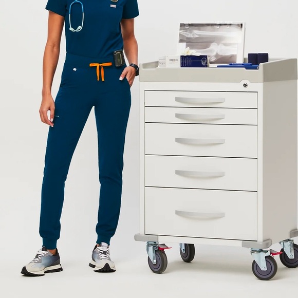 Deep Reef Zamora jogger scrub bottoms - Picture 2 of 9